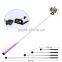 Extendable Handheld Selfie Stick 3.5mm Wired monopod tripod for iPhone Android