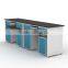 All Steel Laboratory Furniture Type Biology Lab Equipment Table With Wheels