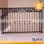 Balcony decoration wrought iron solid metal fence panel
