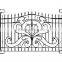 Wrought iron fence panels