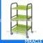 3 Tier Color Storage Shelve Trolley