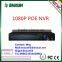 1080P record NVR 8CH POE NVR Real IP Camera NVR