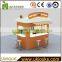 Outdoor Fast Food Kiosk , Mobile Hot Dog Koisk Design for Sale