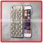 Luxury Shining 3D Bump Water Cube phone cover Electroplate TPU back Bumper holder Cell Phone Case For iPhone 6 6s plus