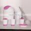 6pcs bathroom set with toilet brush