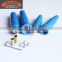 flexible rubber blue brass welding cable swivel joint 300AMP 500AMP