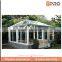 Customized aluminum commercial sunroom glass house prefabricated glass house