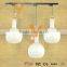 2016 New Design track lamp vintage industrial glass pendant lamp for dining/ hotels/bars/cafes/restaurants