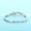 Factory New Design Watch Chain Bracelet Jewelry Vintage Silver Bangle Fb