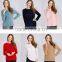 PRETTY STEPS 2016 long sleeve fashion round neck white fall sweater blouse women
