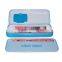 Tinplate two layers pencil case with comb and mirror