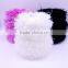 100% polyester feather yarn , with heat setting hand knitting yarn for scarf