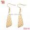golden earring designs for women stainless steel dubai gold jewelry earring new 2016 latest gold earring