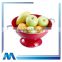 red metal wire stainless steel fruit basket