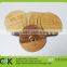 Lead manufacturer smart wooden card with chip