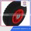China Market Pneumatic Rubber Coated Wheel 4.00/3.50-4