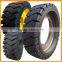 China 1400-24 14.00-24 road grader solid tires for xcmg liugong case motor grader