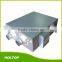 Smoke ventilation system HVAC supply with positive input fan