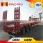 Hot sale 60 tons dimensions tri-axle semi low bed truck trailer