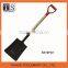 Hot Sale Steel Forged Garden Spade Shovel With Wooden Handle