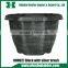 China Suppliers Octagon garden plastic plant pots flower pots