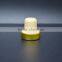 Gold Aluminium Cap With Synthestic Cork for Glass Bottle T-shape Cork