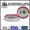 Colorful enamel round tray with spraying decoration