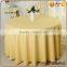 plain polyester round table cloth for home/wedding