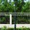 Square metal(ductile iron) casting poles,yard lighting poles