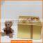Luxury Display Props Golden Box Decorative Paper Box
