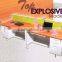 Home use children studying table with side drawers limited stock