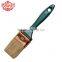 plastic handle mixed bristle copper coated paint brush