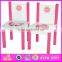 2015 New wooden table and chair for kids,colorful cute design 1 table and 2 chairs,wooden children table and chairs toy W08G125