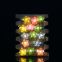 RGB light plum flower children bedroom decoration low voltage replaceable battery operated fairy night light string