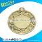 Gold Metal Medal With 3 colors Ribbon