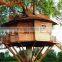 Artificial tree house like container house luxury in outdoor