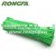 6mm x 25cm green paper twist tie for garden and agriculture