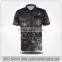 Custom full sublimation pirnt club team bowling polo shirts