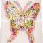 Butterfly sequins latest fashion blouse design,fancy blouse,womens vest