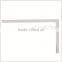 Kearing brand, 14'' & 24'' length metal L ruler, aluminum L shape ruler for sewing market, high quality metal ruler # 5124A