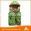 OEM custom winter outdoor clothing warning padded down vest