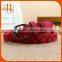 2016 Wholesale cheap lady timing woven elastic waist belt