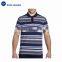 Factory Wholesale Collared Shirt Customize Sportswear Striped Polo Shirts