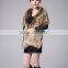 European Fur Overcoat Woolen Cloth Shawl for Women