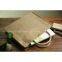 Waterproof Vintage Jute Tote Bag Natural