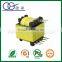 EE13 vertical pin 5+5 core window broadening power transformer 24V 12V 5V transformer bushing