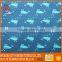 115g printing 100% polyester blue color microfiber peach skin fabric for children beach pants