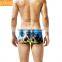 Palm Tree Sublimation Print Boardshorts Men's 4way Stretch Surf Shorts Swim Trunks
