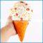 Japan hot selling big ice cream kawaii toys squishy slow rising