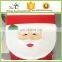 2016 new arrival christmas toilet seat cover for home decoration